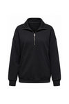 Women’s Winter Comfortable Quarter Zip Jumper with Oversized Fit