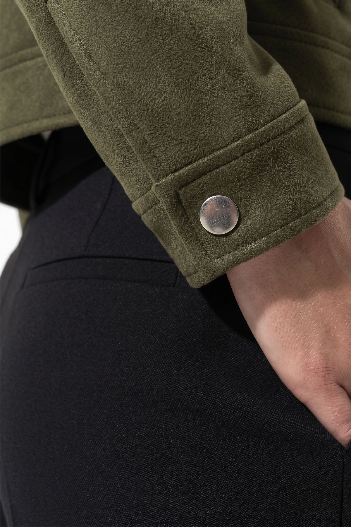 Women's Winter Versatile Cropped Jacket with Zip Up